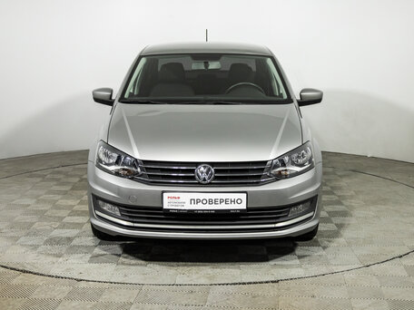2018 Volkswagen Polo V Рестайлинг, серебристый, 1199777 рублей, вид 2