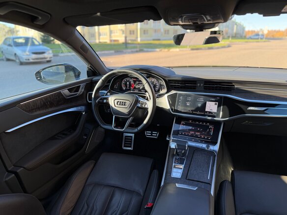 2021 Audi A7 55 TFSI II (4K), чёрный, 6150000 рублей - вид 11