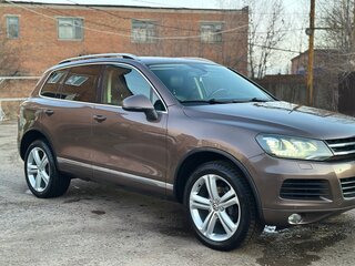 2012 Volkswagen Touareg II, коричневый, 2900000 рублей, вид 4