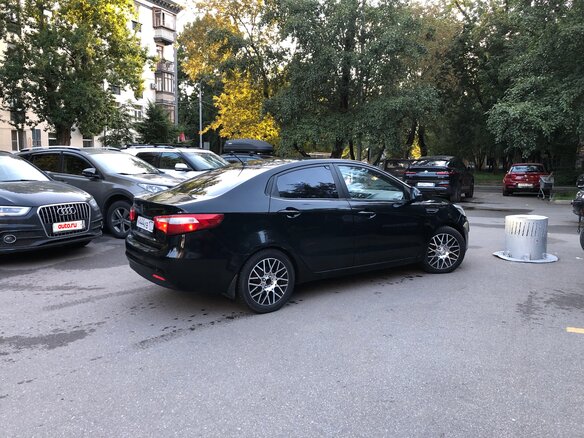 2011 Kia Rio 4-speed III, чёрный, 650000 рублей - вид 3