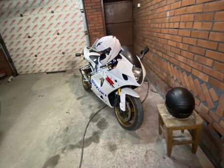 2002 Suzuki GSX-R 1000, синий, 600000 рублей, вид 1