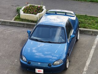 1992 Honda CR-X del Sol III, синий, 600000 рублей, вид 1