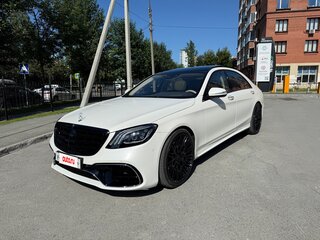 2019 Mercedes-Benz S-Класс 560 Long VI (W222, C217) Рестайлинг, белый, 8050000 рублей, вид 1