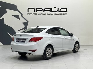 2016 Hyundai Solaris I Рестайлинг, белый, 1089900 рублей, вид 4