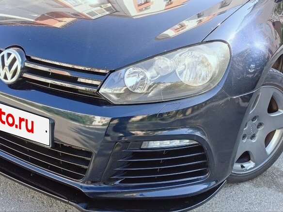 2011 Volkswagen Golf VI, синий, 1190000 рублей - вид 12