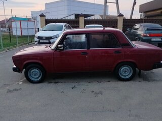 2003 Lada (ВАЗ) 2107, красный, 179000 рублей, вид 2