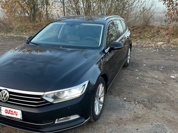2016 Volkswagen Passat DSG6 B8, чёрный, 1690000 рублей