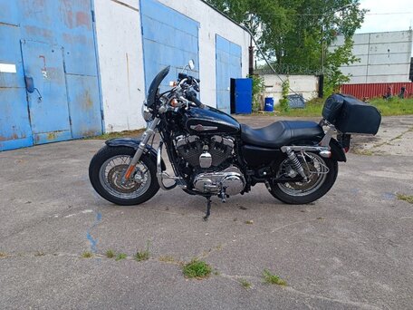 2012 Harley-Davidson Sportster 1200, чёрный, 650000 рублей, вид 2