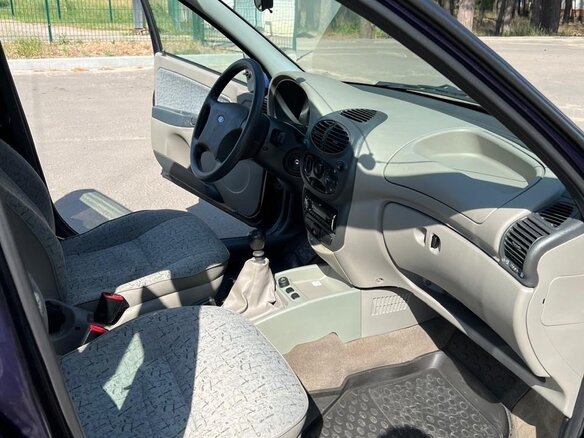2008 Lada (ВАЗ) Kalina I, синий, 420000 рублей - вид 8