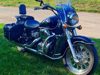 2000 Honda Shadow 750, чёрный, 450000 рублей, вид 5