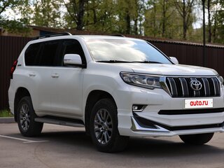 2020 Toyota Land Cruiser Prado 150 Series Рестайлинг 3, белый, 6650000 рублей, вид 2