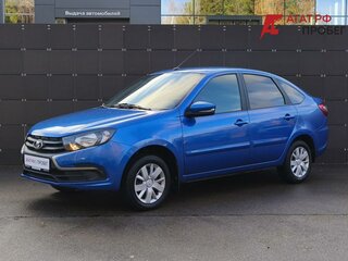 2022 Lada (ВАЗ) Granta I Рестайлинг, синий, 745000 рублей, вид 1