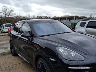 2012 Porsche Cayenne Turbo II (958), чёрный, 2600000 рублей, вид 2