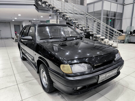 2009 Lada (ВАЗ) 2114, чёрный, 75000 рублей, вид 3