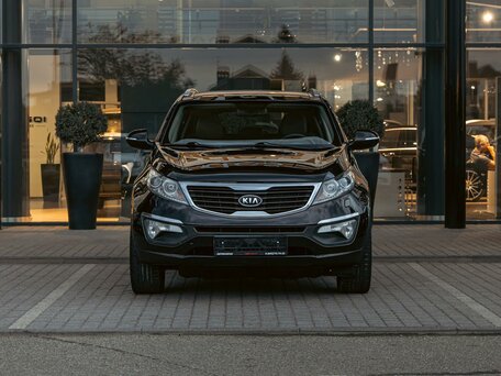 2014 Kia Sportage III Рестайлинг, чёрный, 1255000 рублей, вид 2