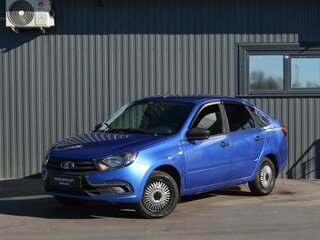 2019 Lada (ВАЗ) Granta I Рестайлинг, синий, 599999 рублей, вид 1