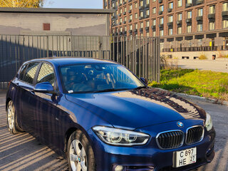2016 BMW 1 серии 118i II (F20/F21) Рестайлинг, синий, 1300000 рублей, вид 2
