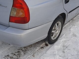 2005 Hyundai Accent ТагАЗ II, серебристый, 495000 рублей, вид 5