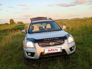 2009 Kia Sportage II Рестайлинг, серебристый, 960000 рублей, вид 3