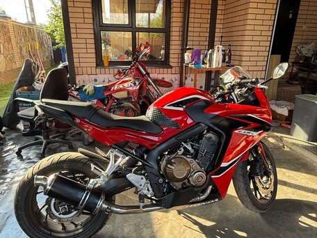 2018 Honda CBR 650F, красный, 590000 рублей, вид 2