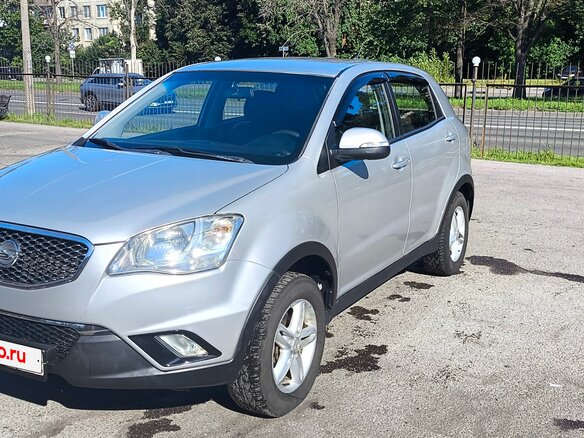 2013 SsangYong Actyon II, серебристый, 850000 рублей - вид 6