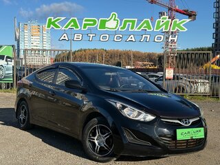 2015 Hyundai Elantra V (MD) Рестайлинг, чёрный, 1049000 рублей, вид 1