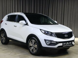 2014 Kia Sportage III Рестайлинг, белый, 1249000 рублей, вид 3