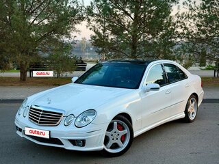 2004 Mercedes-Benz E-Класс AMG 55 AMG III (W211, S211), белый, 1400000 рублей, вид 1