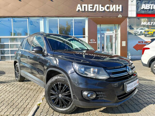 2012 Volkswagen Tiguan I Рестайлинг, чёрный, 874650 рублей, вид 1