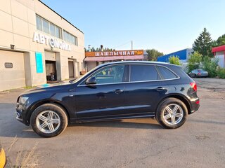 2010 Audi Q5 I (8R), синий, 1200000 рублей, вид 4