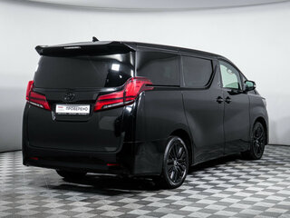 2021 Toyota Alphard III Рестайлинг, чёрный, 5500000 рублей, вид 5