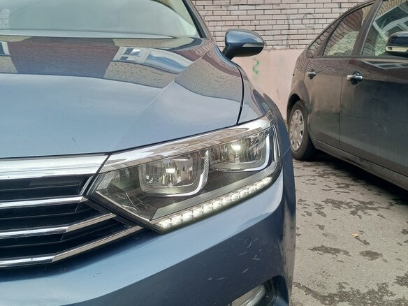 2018 Volkswagen Passat DSG7 B8, голубой, 2450000 рублей - вид 14