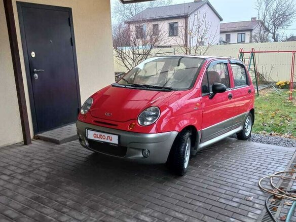 2014 Daewoo Matiz I Рестайлинг, красный, 340000 рублей