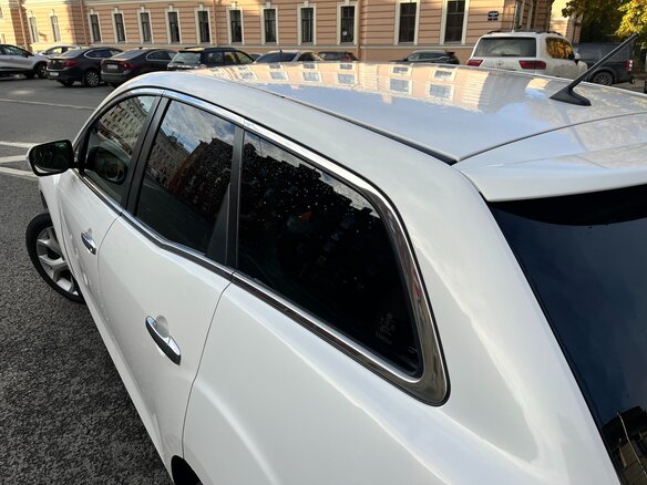 2011 Mazda CX-7 I Рестайлинг, белый, 850000 рублей - вид 7