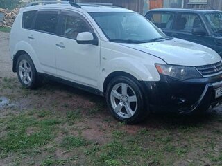 2007 Mitsubishi Outlander II, белый, 1500000 рублей, вид 5