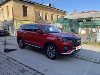2021 Chery Tiggo 7 Pro I, красный, 1720000 рублей, вид 4