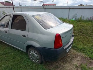 2009 Renault Logan I, серый, 220000 рублей, вид 4