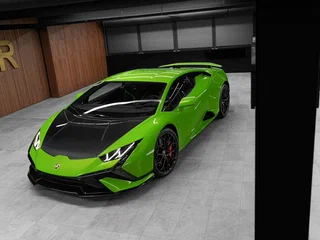 2024 Lamborghini Huracán Tecnica I Рестайлинг, зелёный, 33000000 рублей, вид 2