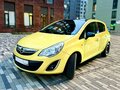 2012 Opel Corsa D Рестайлинг II, жёлтый, 740000 рублей