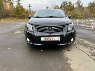 2010 Toyota Avensis III, чёрный, 1350000 рублей, вид 3