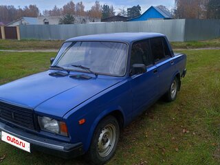 2006 Lada (ВАЗ) 2107, синий, 85000 рублей, вид 1