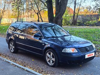 2001 Volkswagen Passat B5 Рестайлинг, синий, 390000 рублей, вид 4