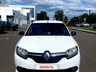 2014 Renault Logan II, белый, 380000 рублей, вид 1