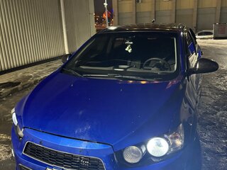 2013 Chevrolet Aveo II, синий, 670000 рублей, вид 1
