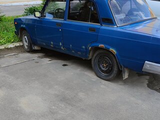 2009 Lada (ВАЗ) 2107, синий, 120000 рублей, вид 3
