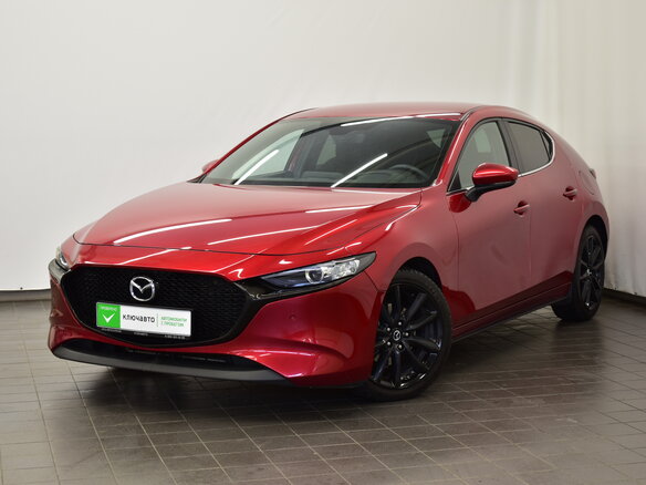 2019 Mazda 3 IV (BP), красный