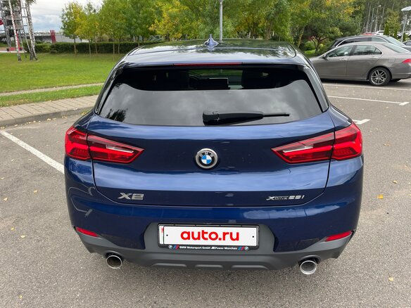 2018 BMW X2 xDrive28i I (F39), синий, 2200000 рублей - вид 5