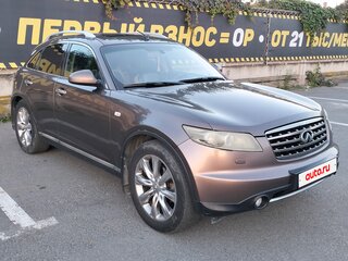 2007 Infiniti FX45 I (S50) Рестайлинг, коричневый, 740000 рублей, вид 4