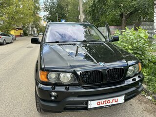 2003 BMW X5 3.0i I (E53), чёрный, 1100000 рублей, вид 4