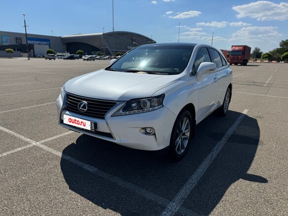 2012 Lexus RX 350 III Рестайлинг, белый, 2650000 рублей